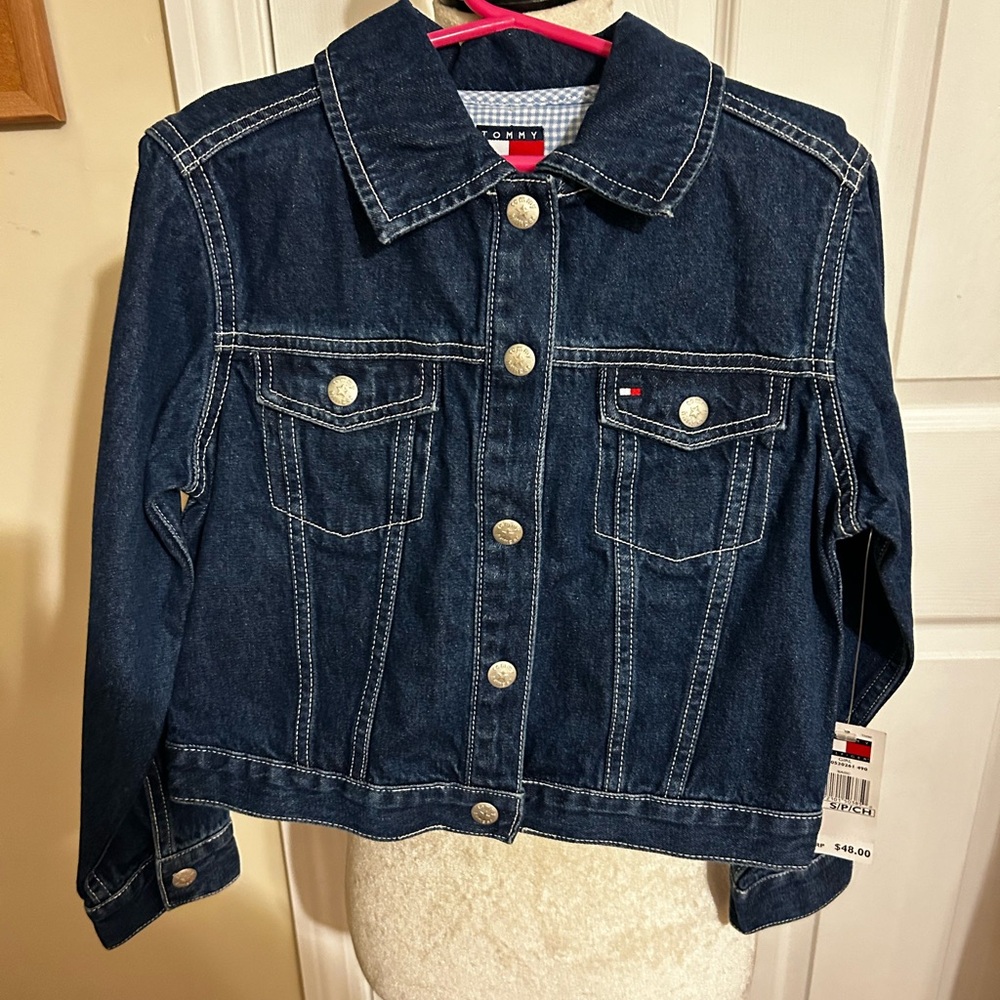 Tommy Hilfiger Jean Jacket/Girl’s Small/NWT